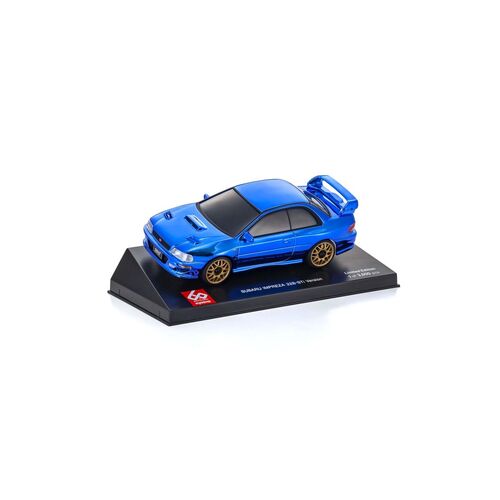 Kyosho ASC MA-020 Subaru Impreza 22B-STi Version Chrome Blue Kyosho 60th Anniversary [MZP457CBL]