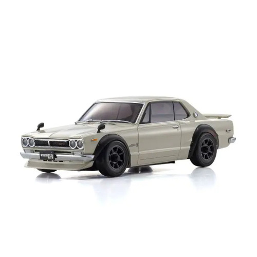 Kyosho ASC MA-020 Nissan Skyline 2000GT-R KPCG10 White Body Shell [MZP466W]