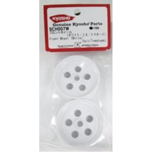 Kyosho Front Wheel (White/2pcs/Tomahawk)