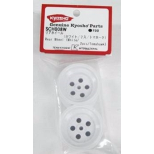 Kyosho Rear Wheel (White/2pcs/Tomahawk)