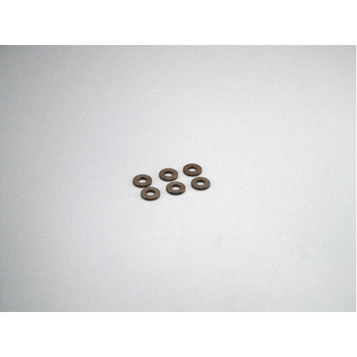 Kyosho Aluminum Collar (3x7x1mm/Gunmetal/6pcs)