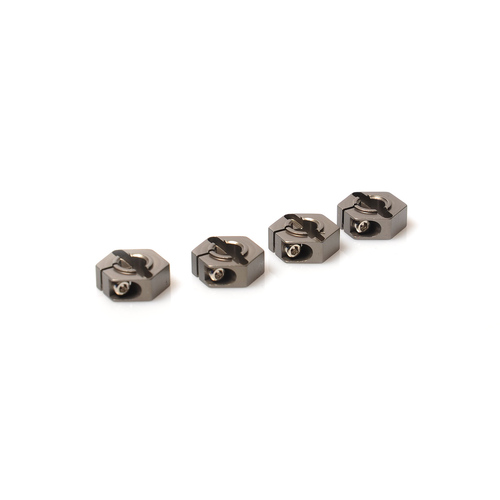 LRP S10 Blast - aluminium wheel-adapter (4pcs)