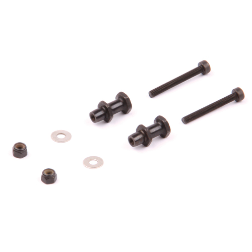 LRP Upper Shock Mounting Set (2pcs) - Rebel