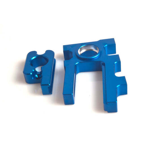 LRP Aluminium Motor Mount (blue) Rebel BXe