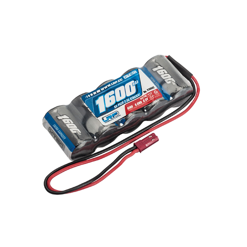 LRP XTEC RX-pack Straight 2/3A NiMH - BEC - 6.0V - 1600mAh