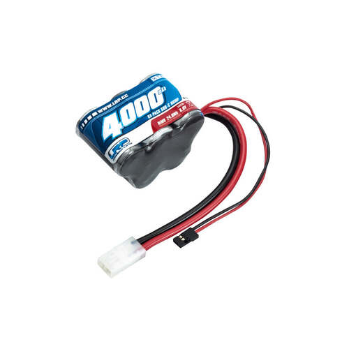 LRP XTEC 1/5 RX-pack Hump SubC NiMH - Tamiya/JR - 6.0V - 4000mAh