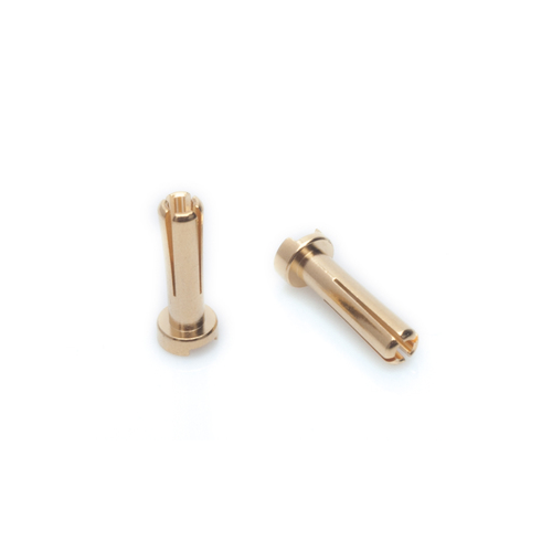 LRP 4mm Gold Works Team connectors (10 pcs.)