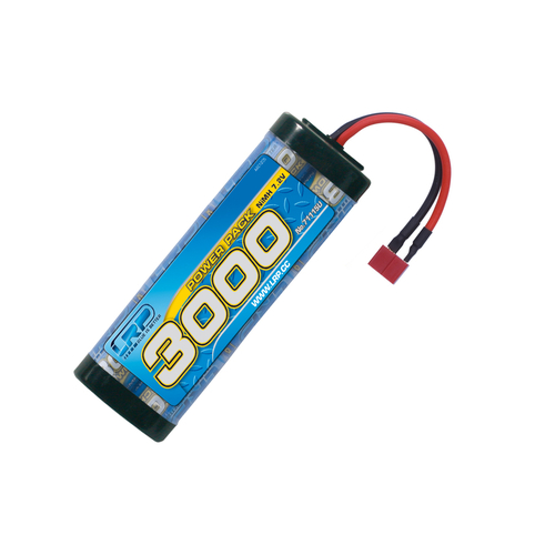 LRP Power Pack 3000mAh - 7.2v - 6 Cell - NiMH Stickpack Battery - Deans Plug