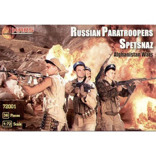 Mars 1/72 Russian paratroopers, Afghan War Plastic Model Kit