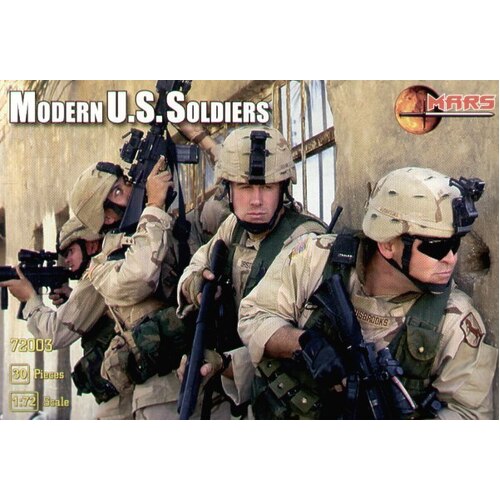 Mars 1/72 Modern US soldiers Plastic Model Kit