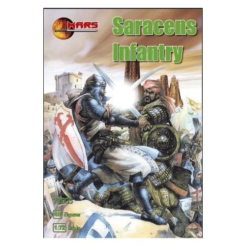 Mars 1/72 Saracens infantry Plastic Model Kit