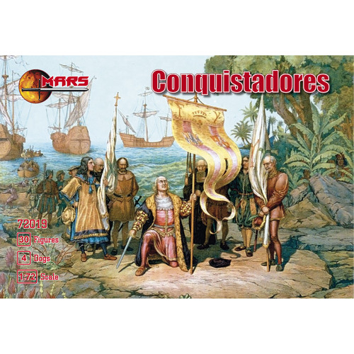 Mars 1/72 CONQUISTADORES Plastic Model Kit