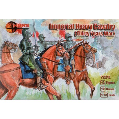 Mars 1/72 Imperial Heavy Cavalry (Thirty Year War) Plastic Model Kit