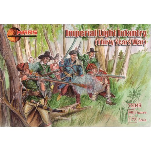 Mars 1/72 Imperial Light Infantry Plastic Model Kit