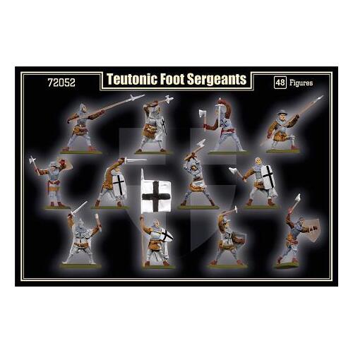 Mars 1/72 Medieval Foot Sergeants Plastic Model Kit