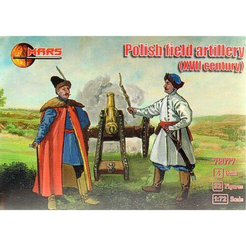 Mars 1/72 Polish field artillery XVII fox - Plastic Model Kit