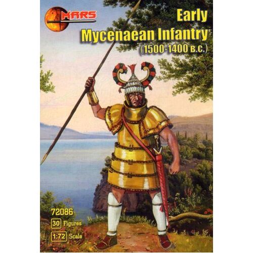 Mars 1/72 Early Mycenaean infantry Plastic Model Kit