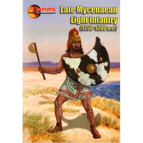 Mars 1/72 Late Mycenaean light infantry Plastic Model Kit