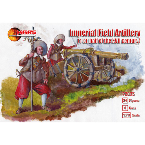 Mars 1/72 Imperial Field Artillery middle of the 17th century Plastic Model Kit