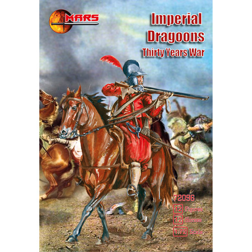 Mars 1/72 Imperial dragoons Thirty Years' War Plastic Model Kit