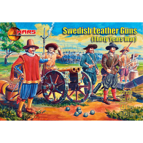 Mars 1/72 Swedish Leather Guns TYW Plastic Model Kit