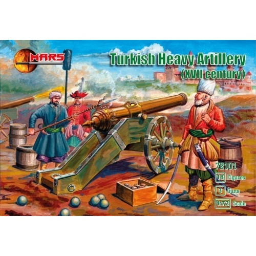 Mars 1/72 Turkish Heavy Artillery XVII century Plastic Model Kit