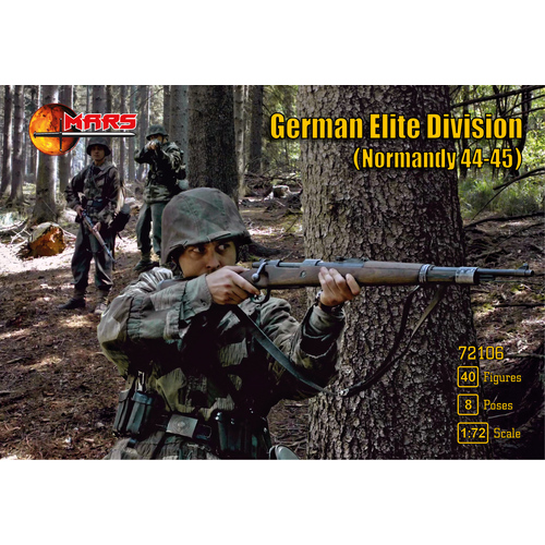 Mars 1/72 German Elite Division (Normandy 44-45) Plastic Model Kit