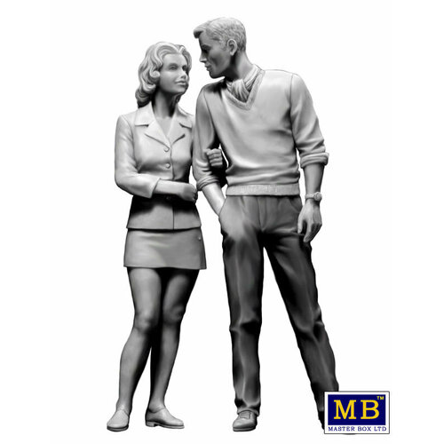 Master Box 1/24 Bob and Sally - The Happy Couple Plastic Model Kit