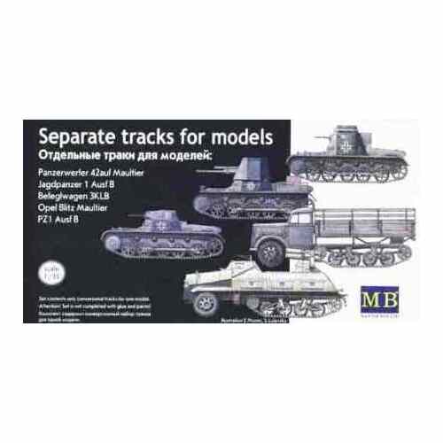 Master Box 1/35 Separate caterpillar tracks Plastic Model Kit