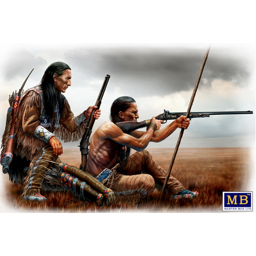 Master Box 1/35 Indian Wars Series. Remote shot Plastic Model Kit