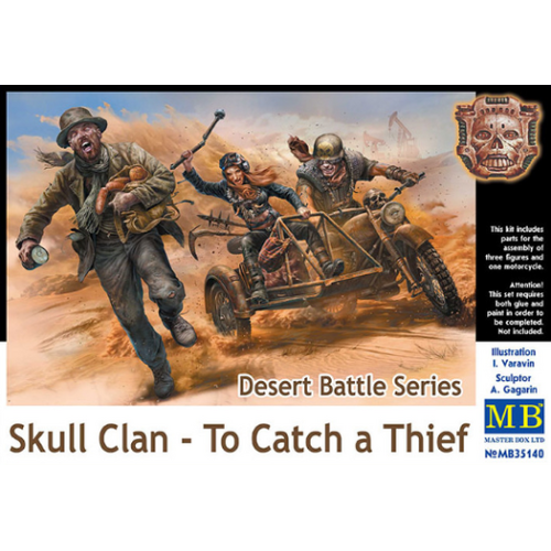 Master Box 1/35 Desert Battle Series, Skull Clan - To Catch a Thief Plastic Model Kit