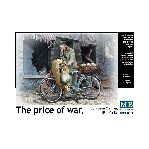 Master Box 1/35 The price of war. European Civilian, 1944-1945 Plastic Model Kit