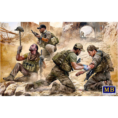 Master Box 1/35 Danger Close. Special Operations Team, Present Day Plastic Model Kit