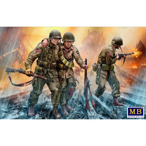 Master Box 1/35 US Paratroopers, 1944 Plastic Model Kit