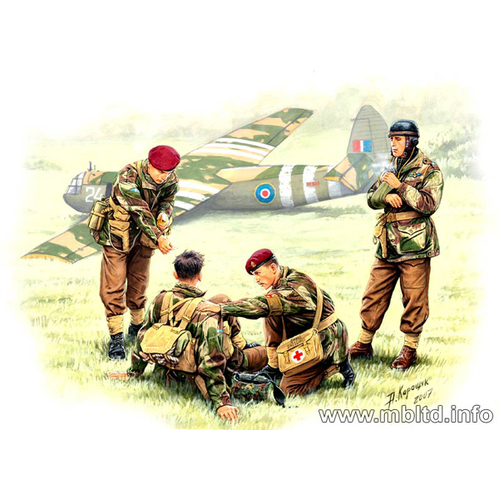 Master Box 1/35 British paratroopers, 1944. Kit 2 Plastic Model Kit