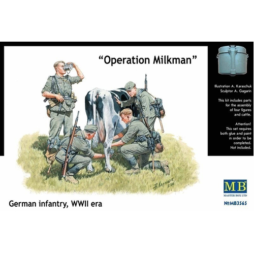 Master Box 1/35 Operation Milk Man Plastic Model Kit