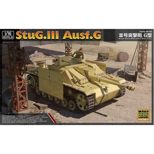 MonoChrome 1/16 StuG.III Ausf.G May 1943 Production mit Schurzen Plastic Model Kit [MCT-933]