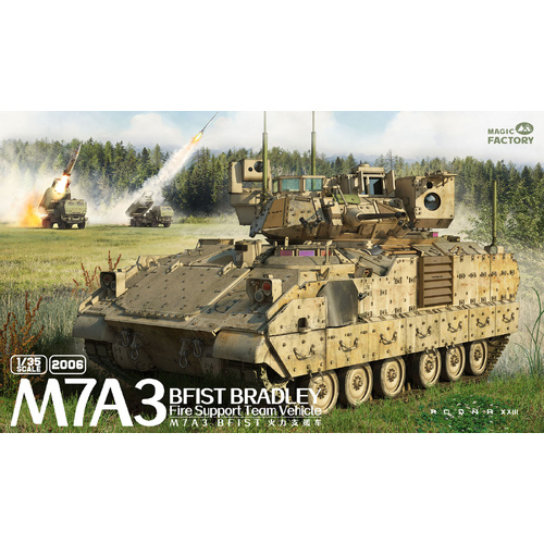 Magic Factory 1/35 M7A3 BFIST Fire Support Vehicle Plastic Model Kit