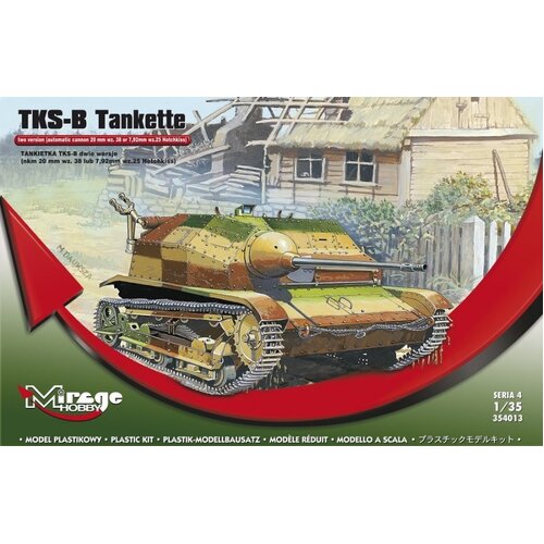 Mirage 1/35 TANKETTE TKS-B Plastic Model Kit