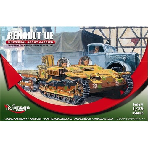 Mirage 1/35 RENAULT UE UNIVERSAL CARRIER - (old number 35305) Plastic Model Kit