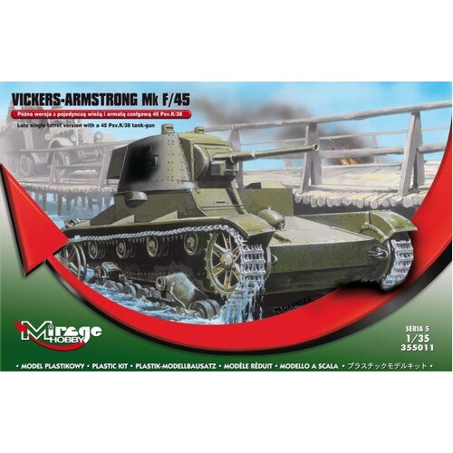 Mirage 1/35 VICKERS AMSTRONG VA MK.F/B - (old number 35311) Plastic Model Kit