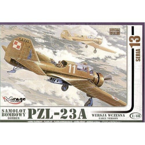 Mirage 1/48 PZL - 23 A KARAS (early version ) Plastic Model Kit