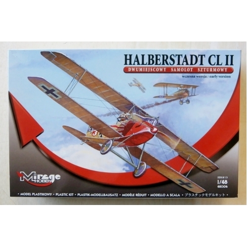 Mirage 1/48 HALBERSTADT CL.II Plastic Model Kit