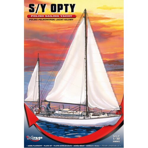 Mirage 1/50 YACHT S/Y "OPTY" Plastic Model Kit