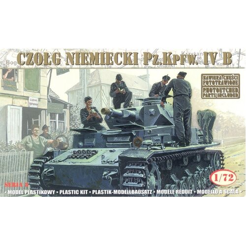 Mirage 1/72 PzKpfw IVB, 21 Panzerdivision (neu) 1943 Plastic Model Kit