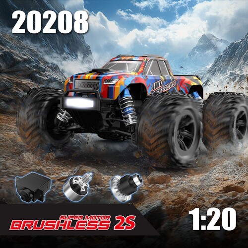 MJX 1/20 Hyper Go 4WD Off-road Brushless 2S RC Monster Truck