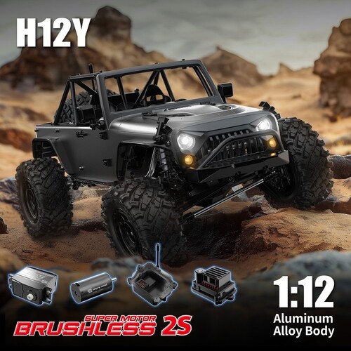 MJX 1/12 Hyper Go 4WD Off-road Brushless 2S RC Crawler