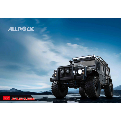 MJX 1/8 ALLROCK 4WD Brushless RC Crawler (Blue)