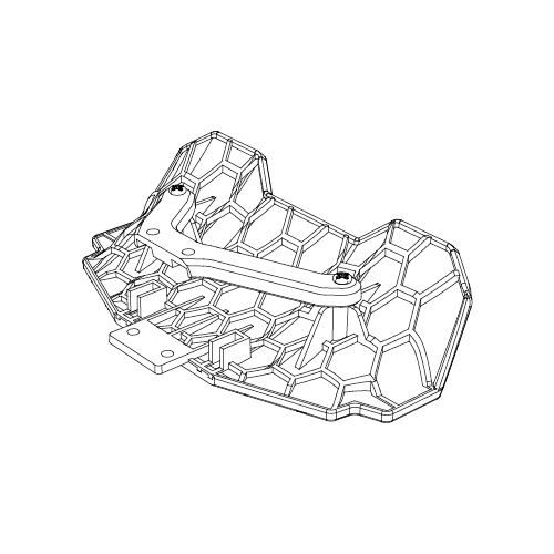 MJX Rear Bumper Assembly [14110]