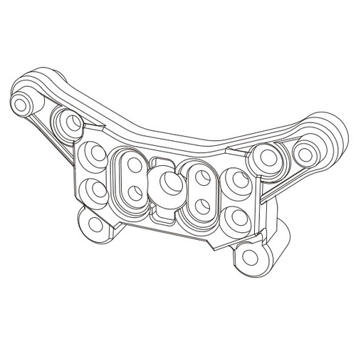 MJX Rear Shock Tower [14180B]